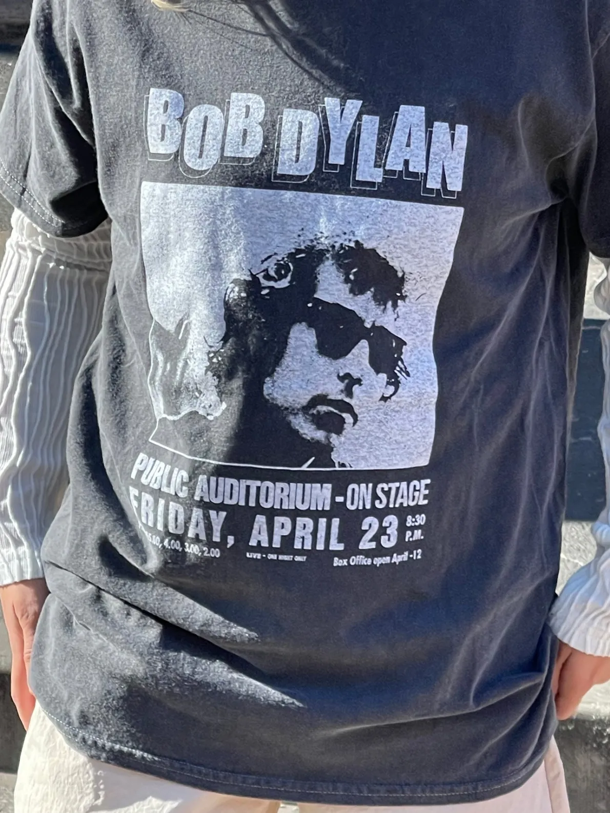 Daisy Street Bob Dylan Women's Tyler Tee-Women Band Tees | T-Shirts