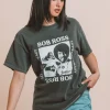 Daisy Street Bob Ross Let's Get Crazy Relaxed T-Shirt-Women T-Shirts