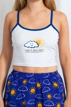 Daisy Street Cami Pyjama Set-Women Hoodies & Sweatshirts