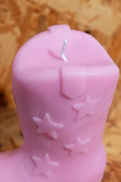 Daisy Street Cowboy Boot Candle- Homeware