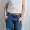 Daisy Street Damaged But Goods Baby Tee-Women Tops | T-Shirts
