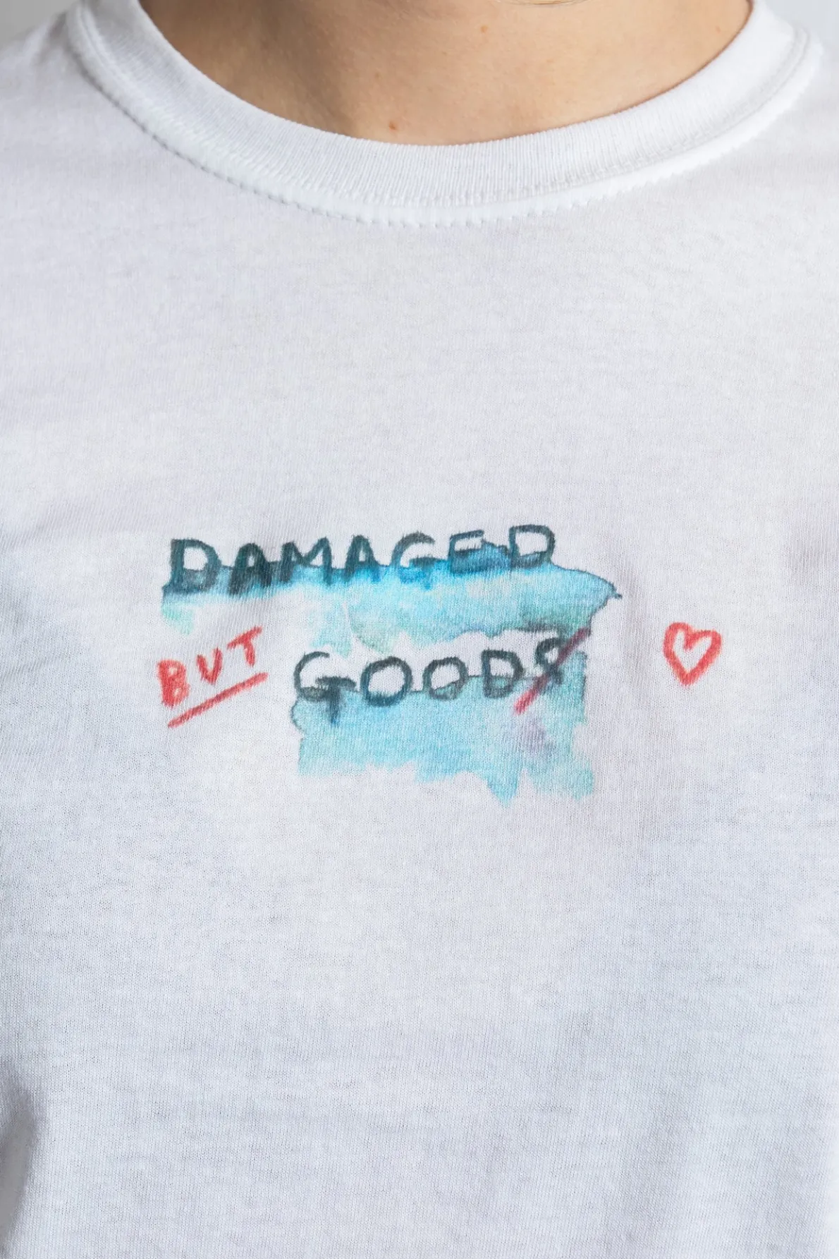 Daisy Street Damaged But Goods Baby Tee-Women Tops | T-Shirts