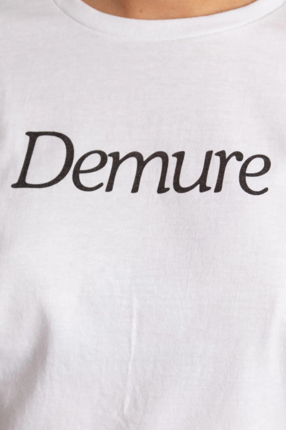 Daisy Street Demure Tee-Women Tops | T-Shirts