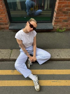 Daisy Street Drawstring Wide Leg Trousers In-Women Trousers