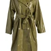 Daisy Street Fur Trench Coat in-Women Jackets
