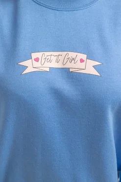 Daisy Street Get It Girl Sweatshirt-Women Hoodies & Sweatshirts