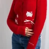 Daisy Street Hello Kitty Button Up Cardigan-Women Cardigans
