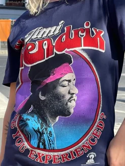 Daisy Street Jimi Hendrix Tyler Tee-Women Band Tees | T-Shirts