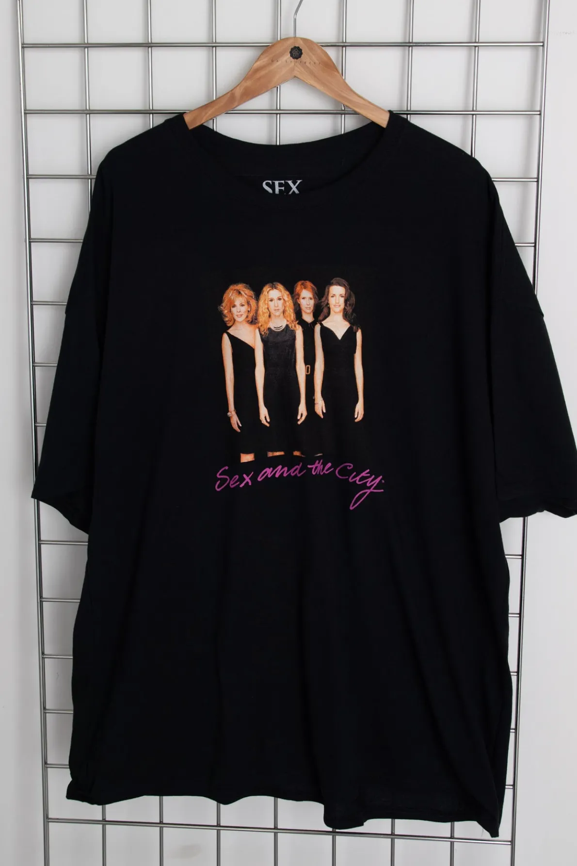 Daisy Street Licensed Relaxed T-Shirt With Sex And The CIty Print-Women T-Shirts