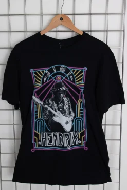 Daisy Street Licensed Relaxed T-Shirt With Jimi Hendrix Print-Women T-Shirts