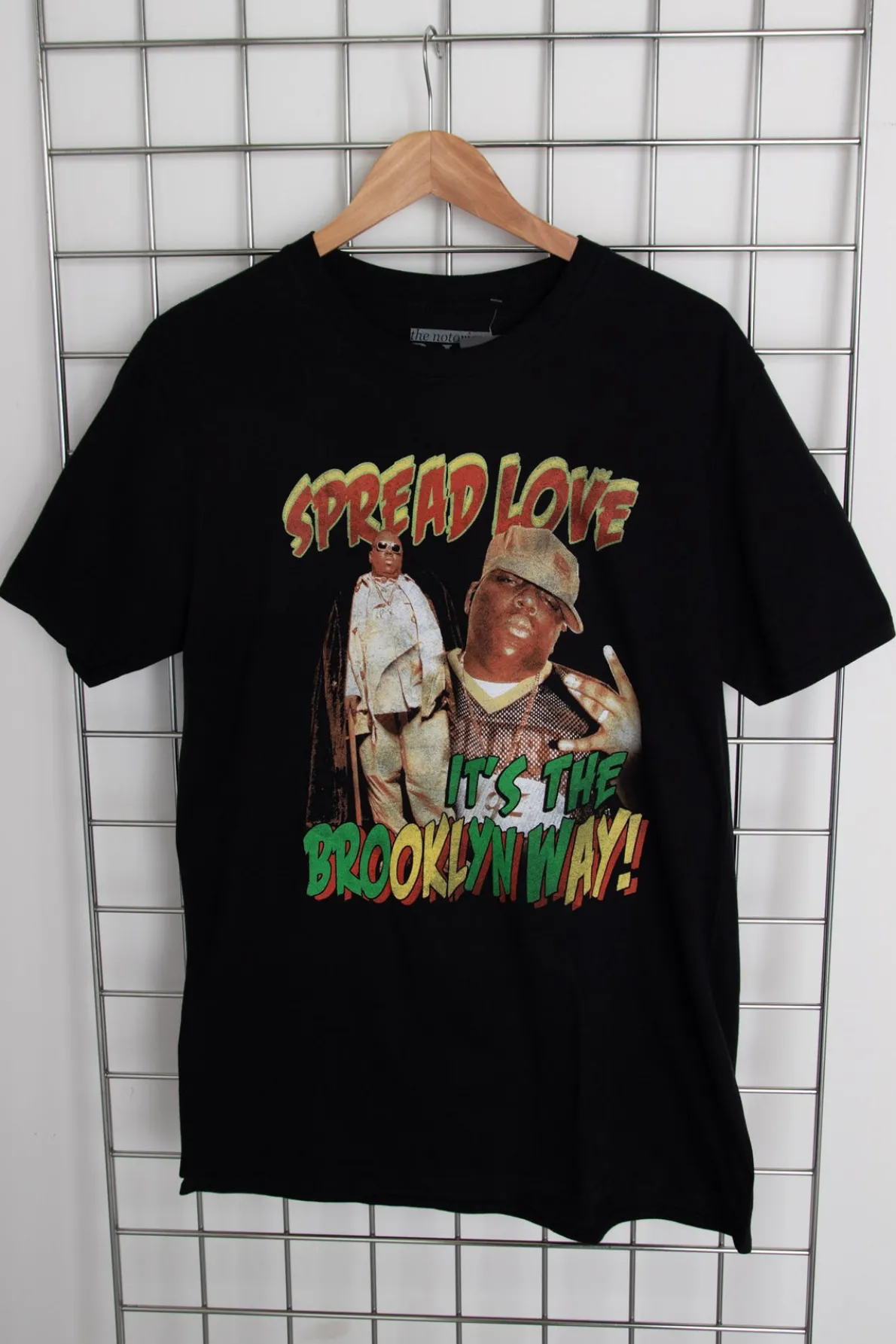 Daisy Street Licensed Relaxed T-Shirt With Biggie 'Spread Love' Print-Women T-Shirts