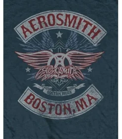 Daisy Street Licensed Relaxed T-Shirt With Aerosmith Print-Women T-Shirts