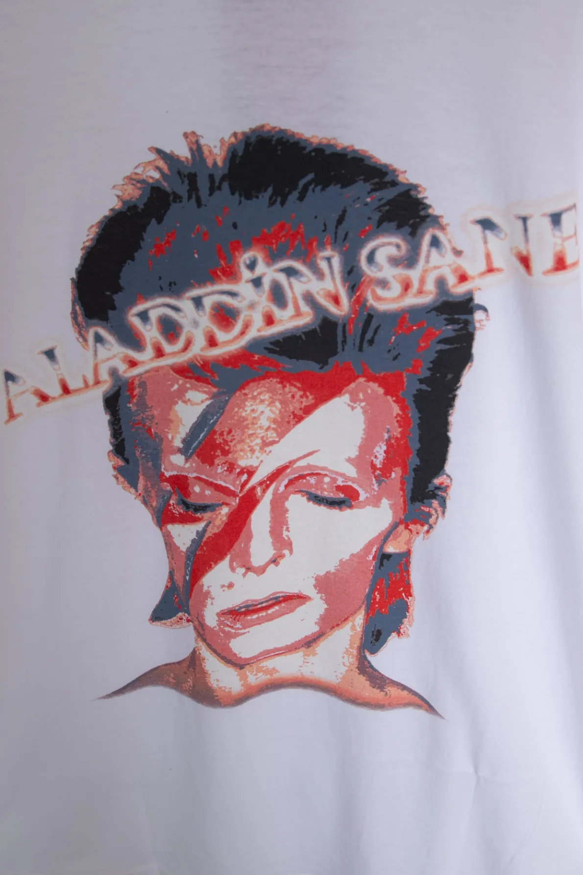Daisy Street Licensed Relaxed T-Shirt With Bowie Aladdin Sane Print-Women T-Shirts