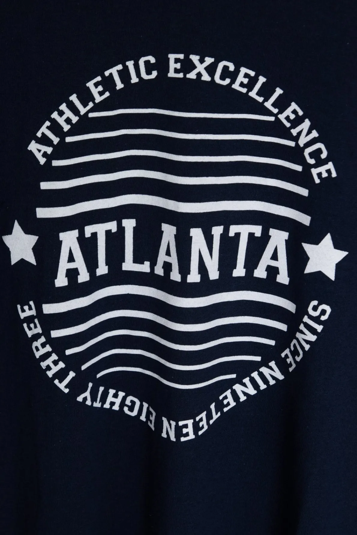 Daisy Street Licensed Relaxed T-Shirt With Atlanta Print-Women T-Shirts