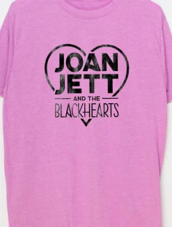 Daisy Street Licensed Relaxed T-Shirt With Joan Jett Print-Women T-Shirts