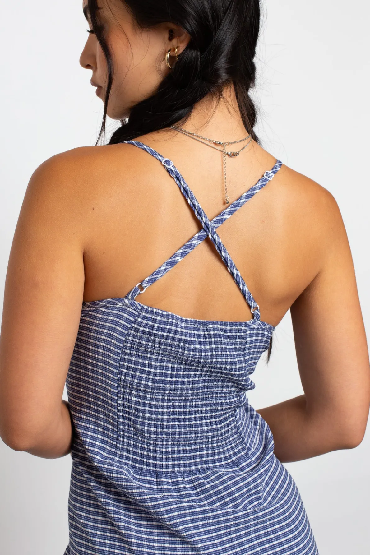 Daisy Street Midi Dress With Milkmaid Bust And Shirred Back-Women Dresses