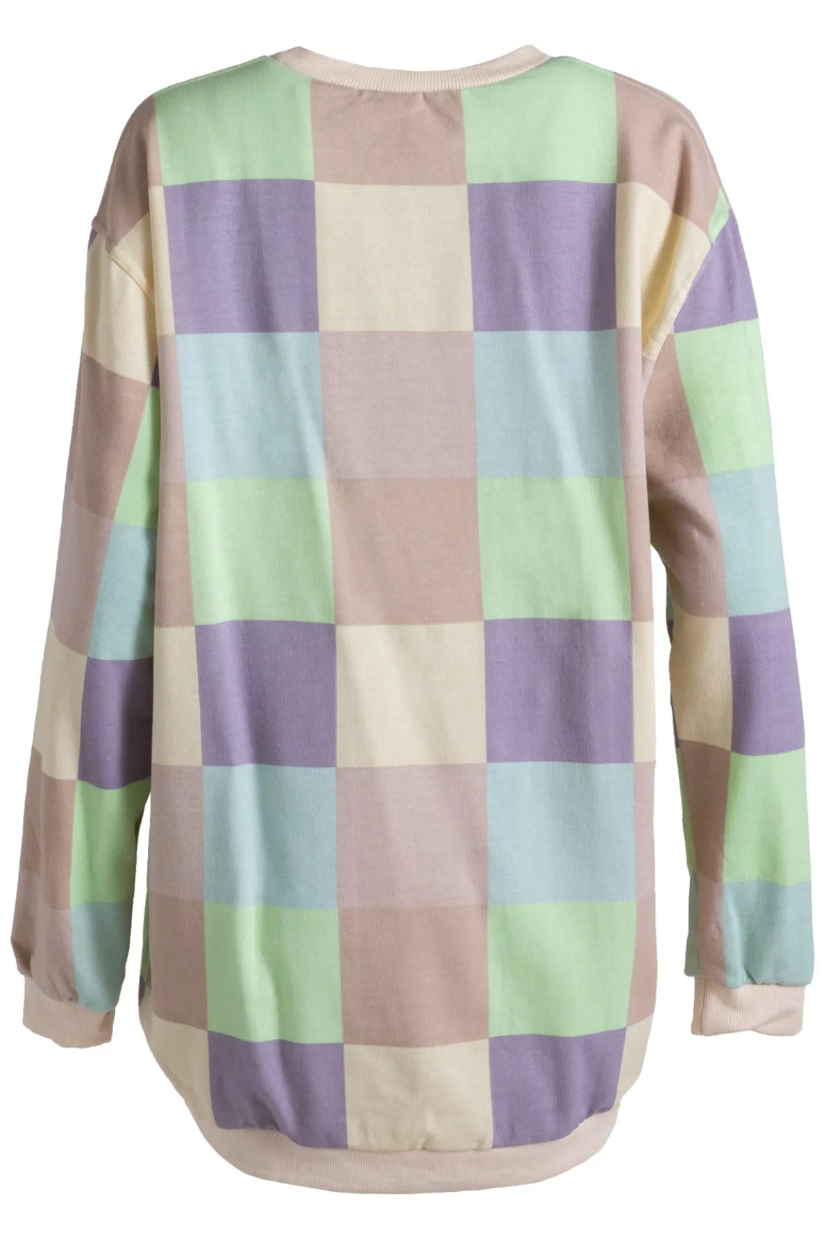 Daisy Street Patch Sweatshirt-Women Hoodies & Sweatshirts
