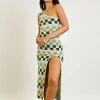Daisy Street One Shoulder Knitted Dress-Women Dresses