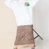 Daisy Street Oversize Hoodie with Hollywood Print-Women Hoodies & Sweatshirts