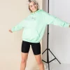 Daisy Street Oversized Hoodie with Cute as F*ck Print-Women Hoodies & Sweatshirts