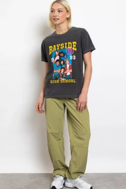 Daisy Street Parachute Cargo Trouser With Toggle Hems-Women Trousers