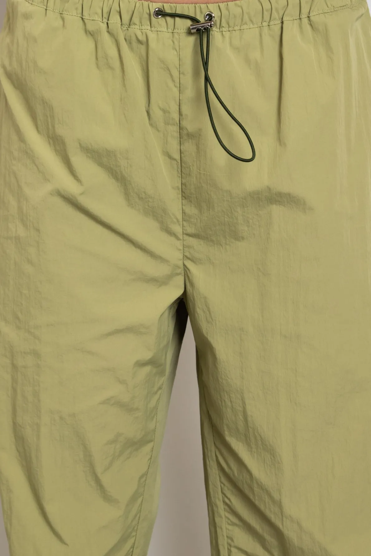 Daisy Street Parachute Cargo Trouser With Toggle Hems-Women Trousers