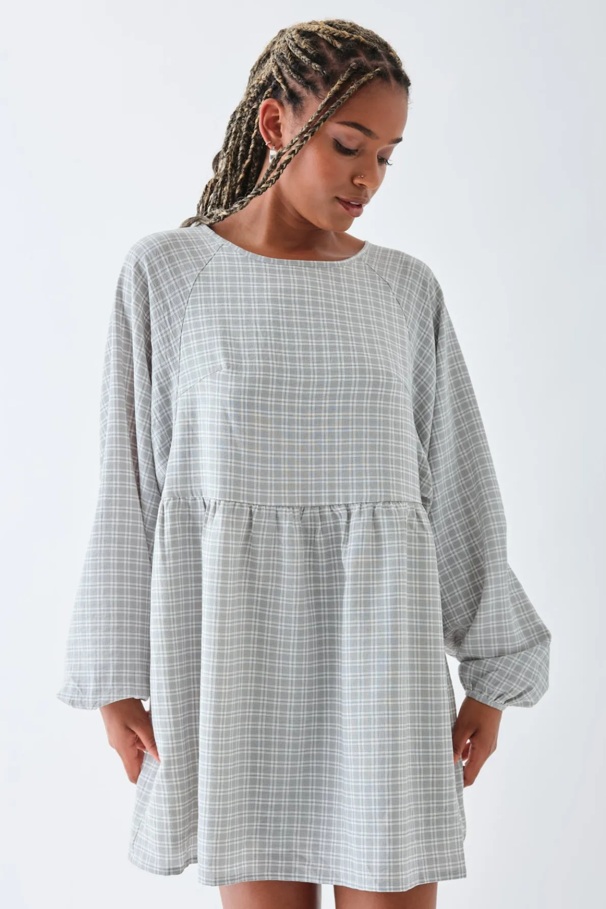Daisy Street Raglan Alexis Smock Dress-Women Dresses