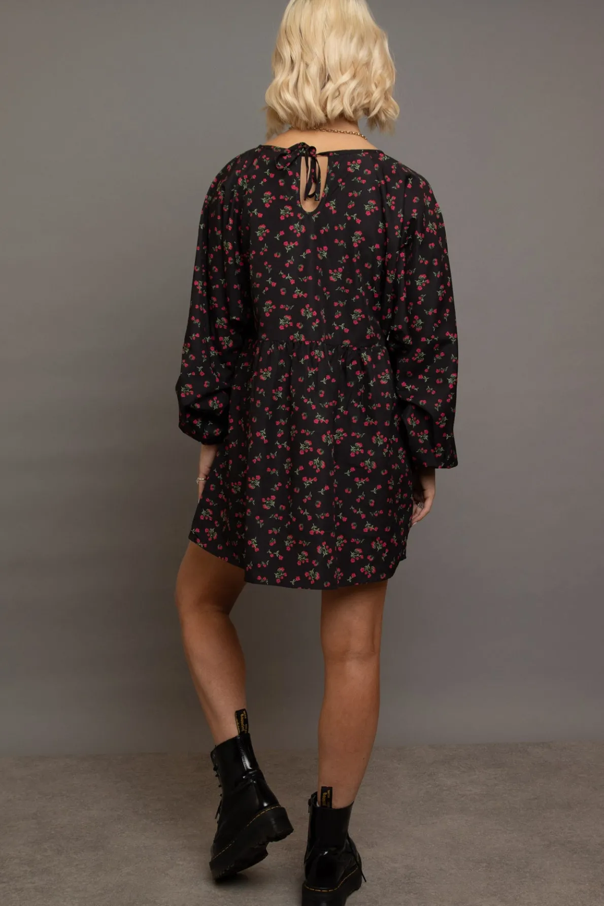 Daisy Street Raglan Mini Smock Dress-Women Dresses