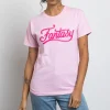 Daisy Street Regular T-Shirt with Fantasy Print-Women T-Shirts