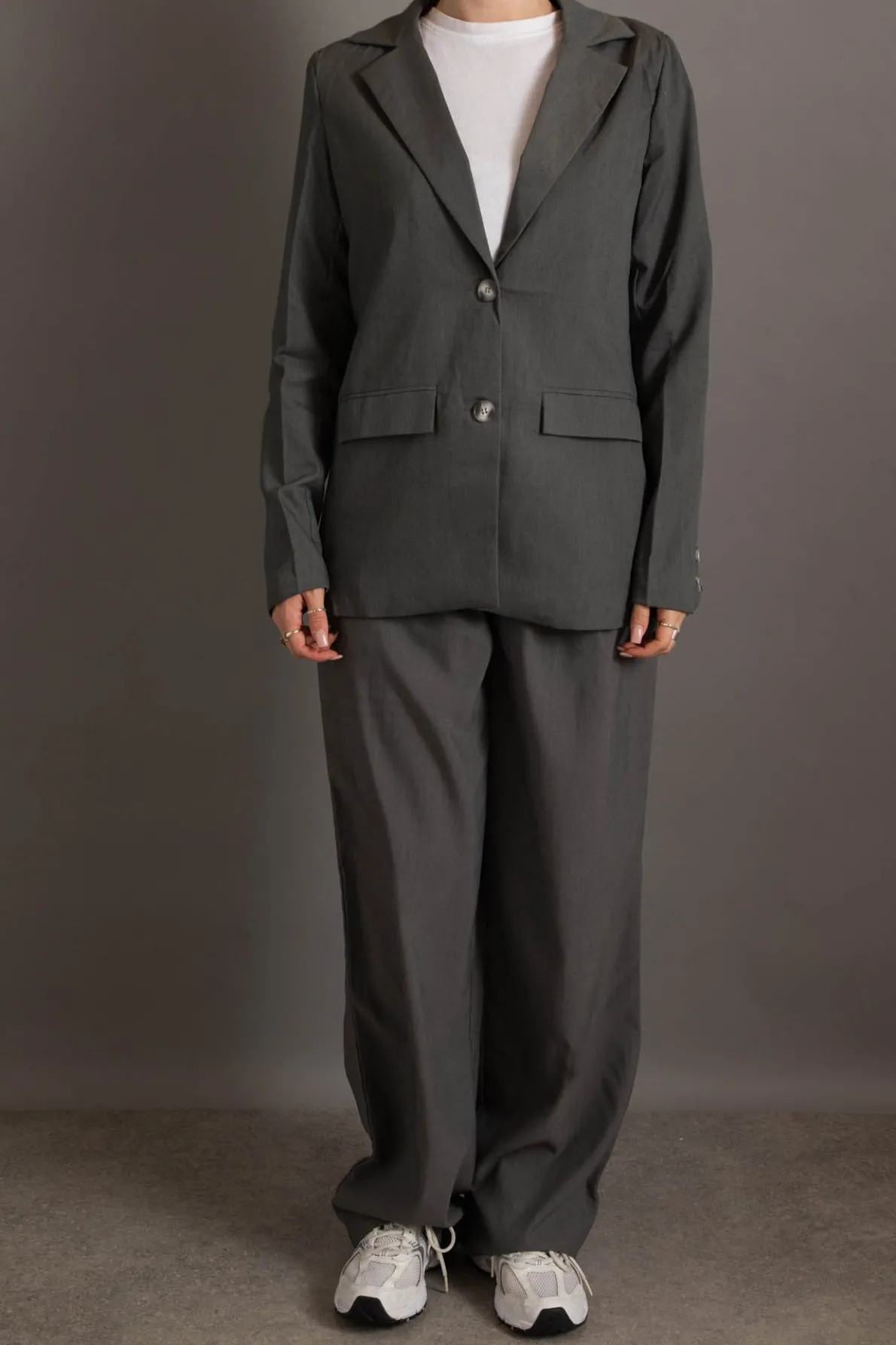 Daisy Street Relaxed Blazer Co-ord In Boyfriend Fit-Women Jackets