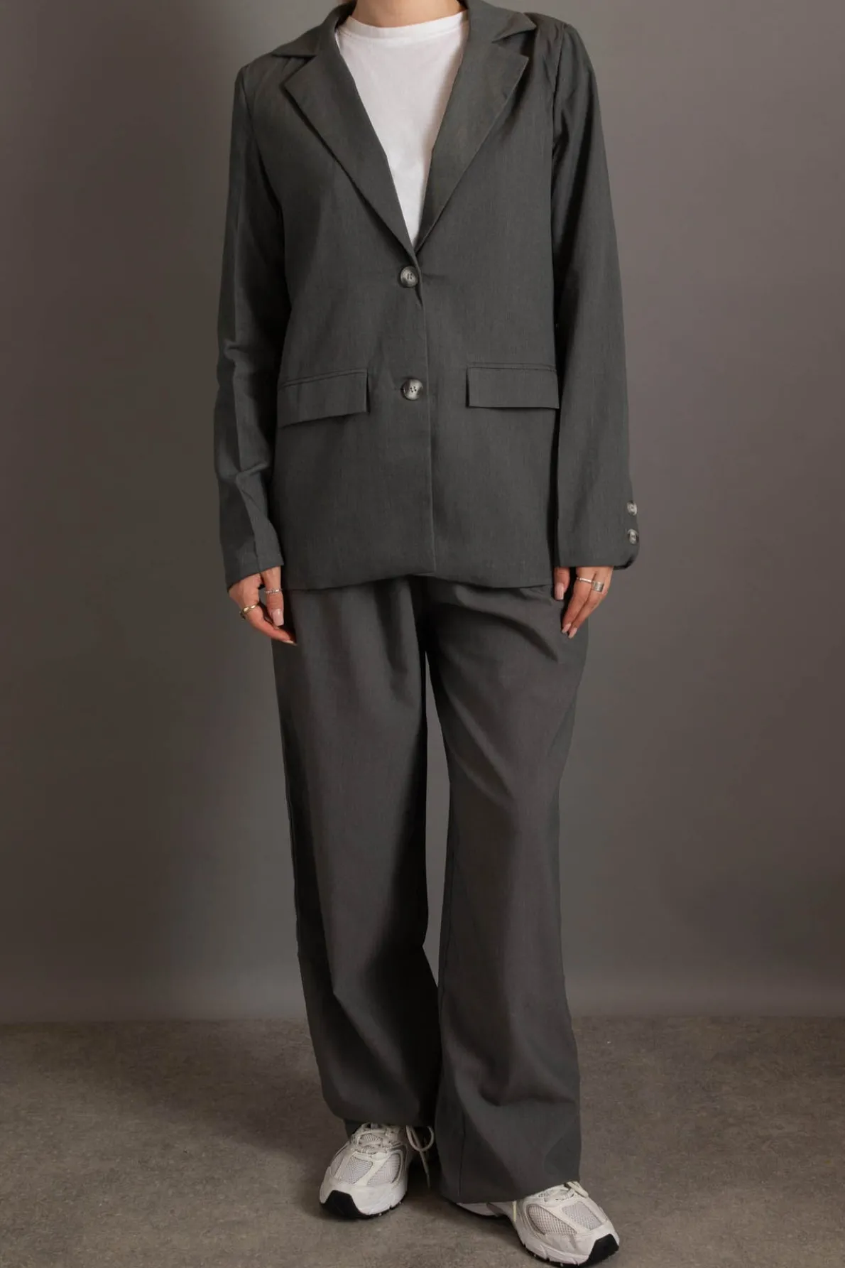 Daisy Street Relaxed Blazer Co-ord In Boyfriend Fit-Women Jackets