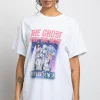 Daisy Street Relaxed Fit T-Shirt with Beetlejuice Graphic-Women Tops | T-Shirts