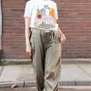 Daisy Street Relaxed T-Shirt with Lady and the Tramp Print-Women T-Shirts