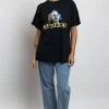 Daisy Street Relaxed T-Shirt with Beetlejuice Graphic-Women Tops | T-Shirts