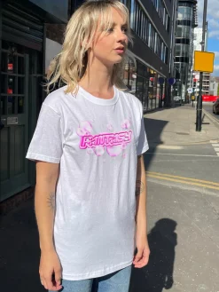 Daisy Street Relaxed T-Shirt with Fantasy Print-Women T-Shirts