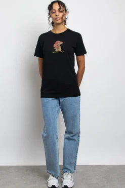Daisy Street Relaxed T-Shirt with Sprout New Ideas Print-Women T-Shirts