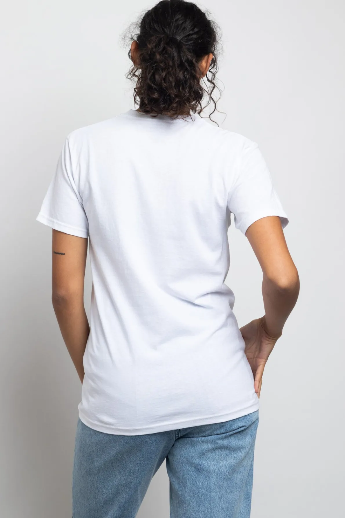 Daisy Street Relaxed T-Shirt with Koi Print-Women T-Shirts