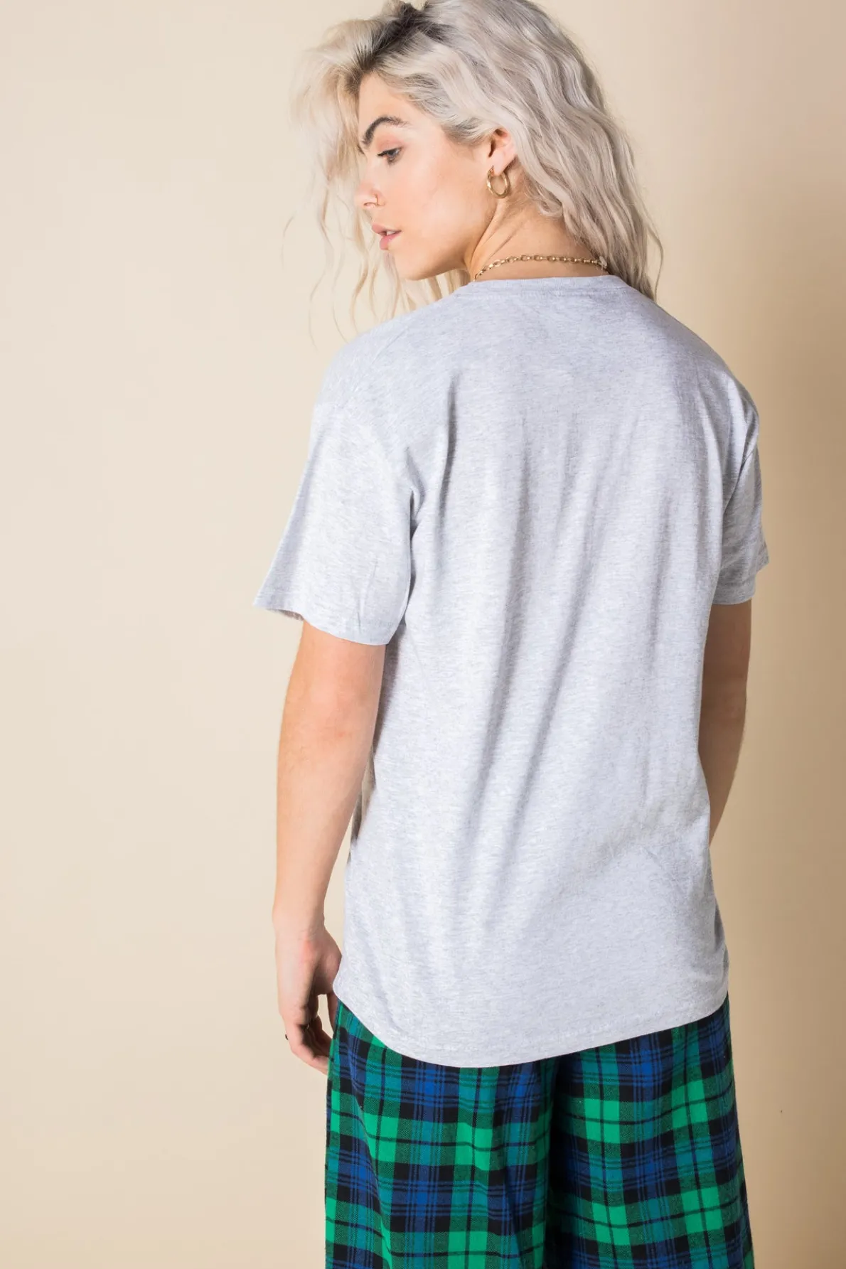 Daisy Street Relaxed T-Shirt with Lilo and Stitch Stay Weird Print-Women T-Shirts