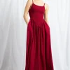 Daisy Street Shir V Shape Bodice Maxi Dress-Women Dresses