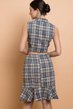 Daisy Street Sleeveless Fitted Shirt-Women Tops