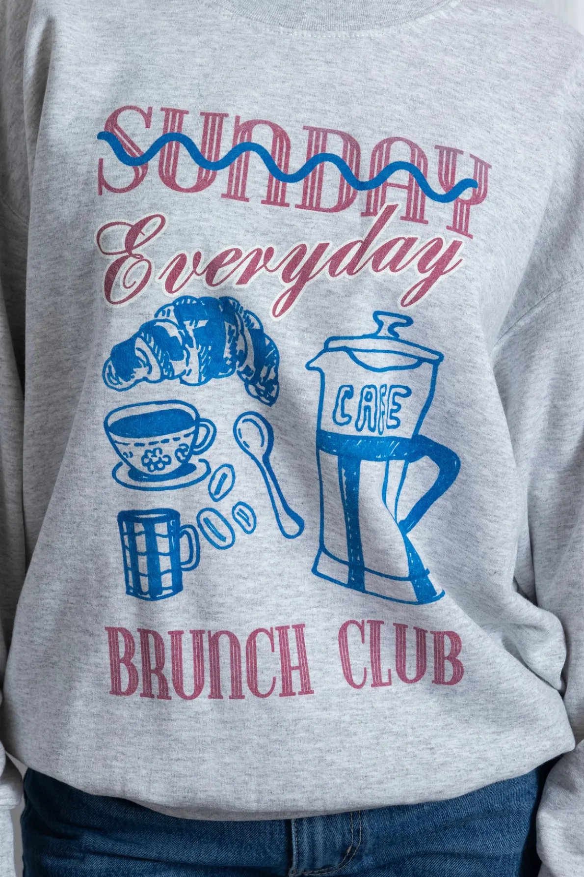 Daisy Street Sunday Brunch Club Sweat-Women Hoodies & Sweatshirts