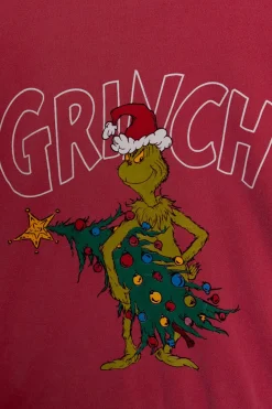 Daisy Street Sweatshirt With Grinch Christmas Print-Women Hoodies & Sweatshirts