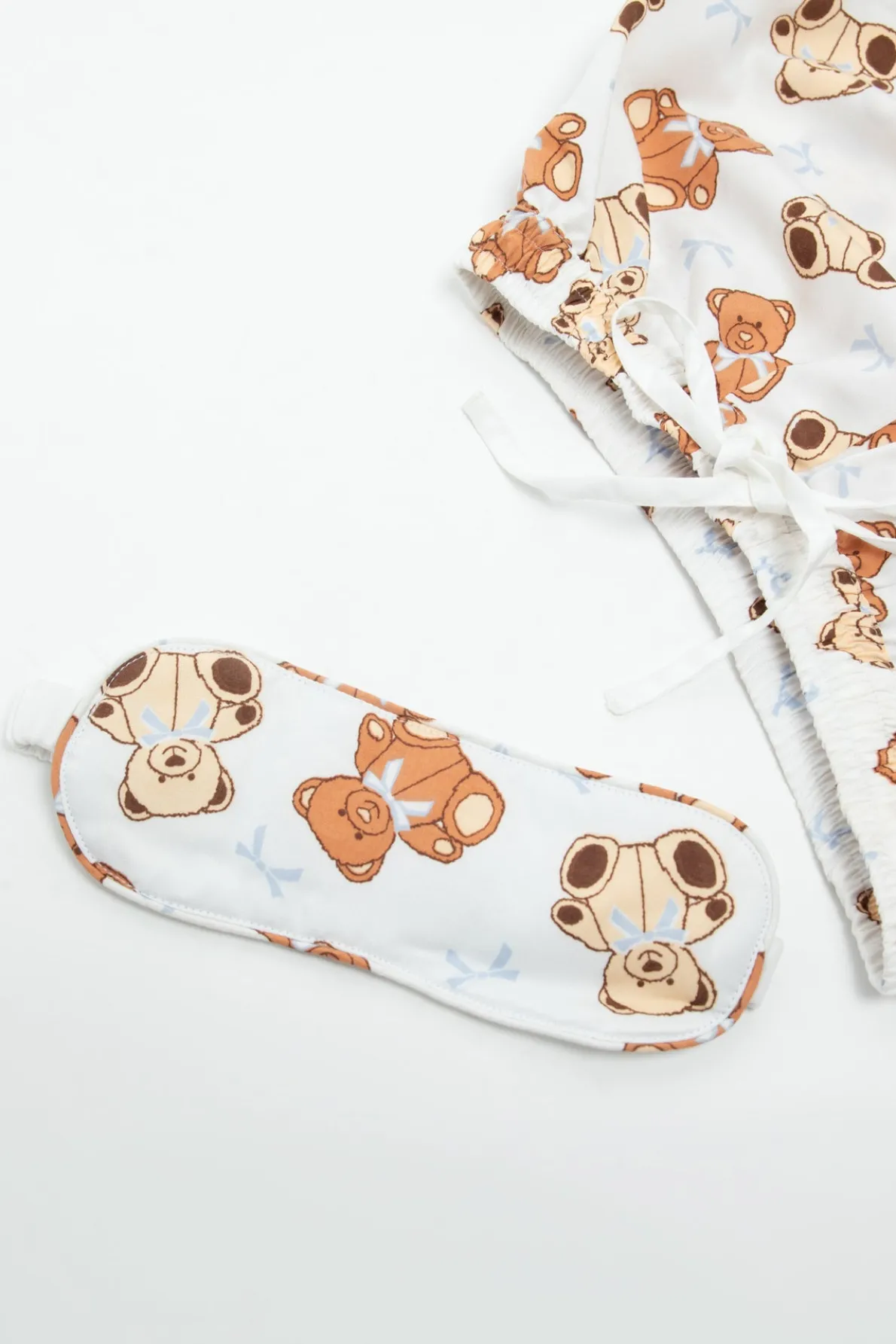 Daisy Street Teddy Pyjama Set-Women Trousers | T-Shirts