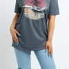 Daisy Street Top Gun Licensed T-Shirt in-Women T-Shirts