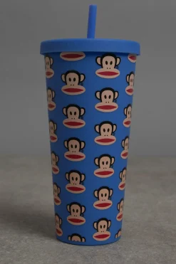 Daisy Street X PAUL FRANK REUSABLE CUP & STRAW- Homeware