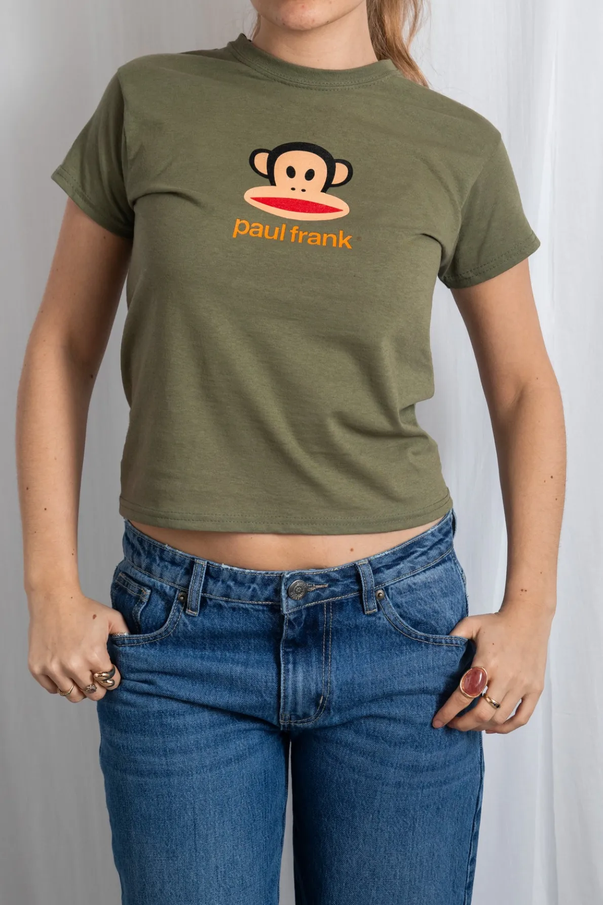 Daisy Street X PAUL FRANK JULIUS CLASSIC BABY TEE-Women T-Shirts