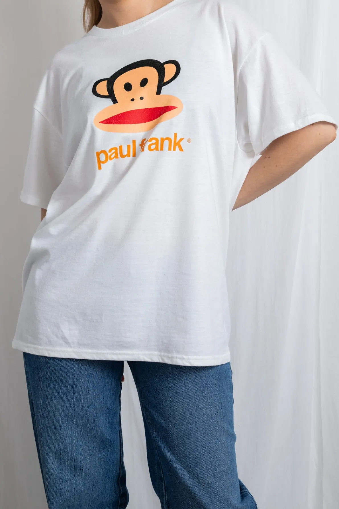 Daisy Street X PAUL FRANK OVERSIZED JULIUS TEE-Women T-Shirts